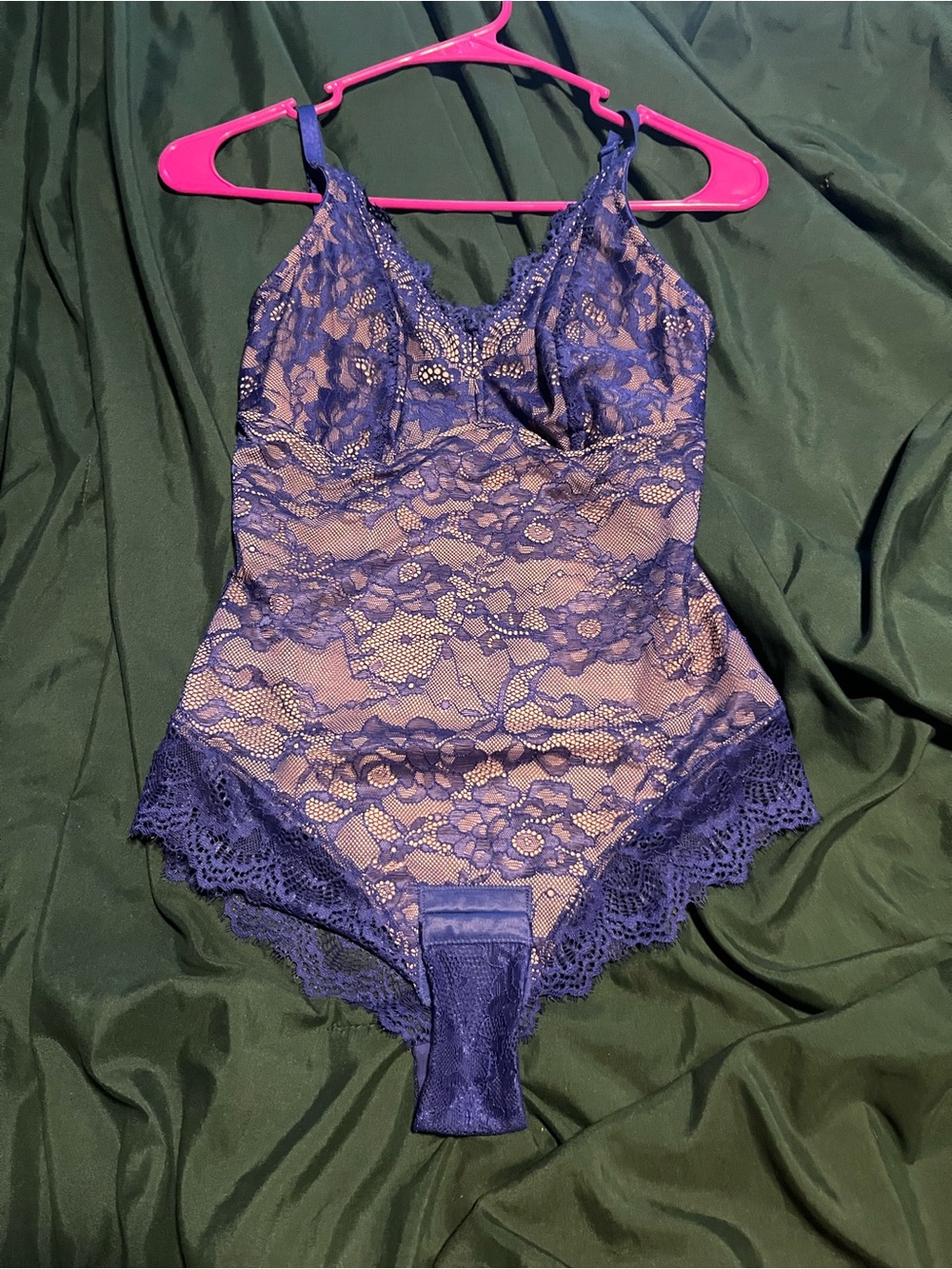Lace Form Fitting Bodysuit